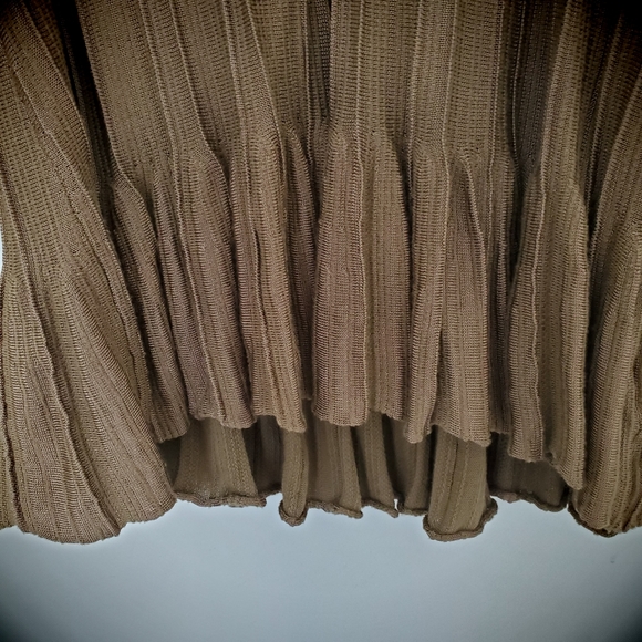 Free People tunic sweater dress ribbed  med - Picture 4 of 7